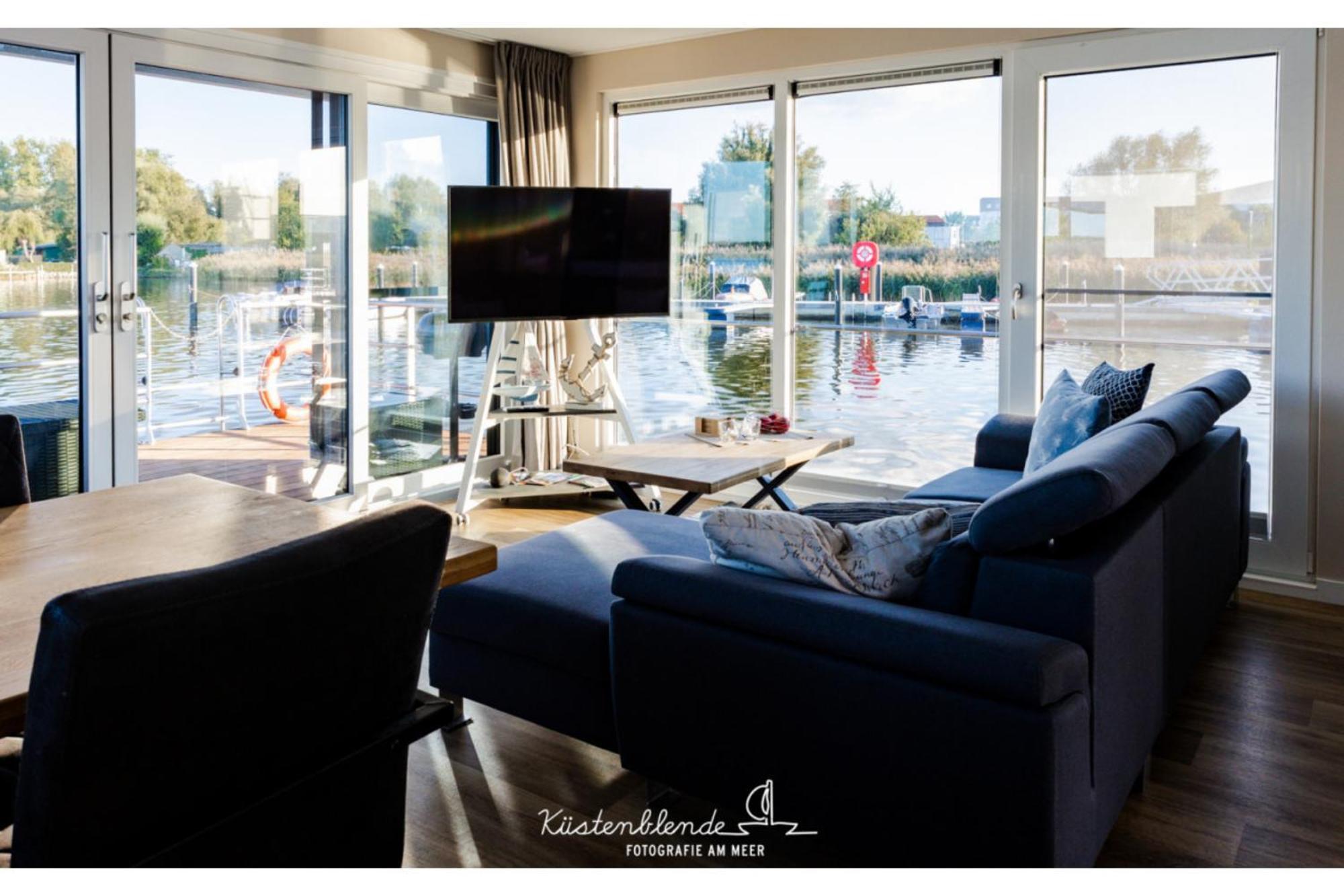 Вилла Ostsee Hausboot - Arielle Lp15 Рибниц-Дамгартен Экстерьер фото