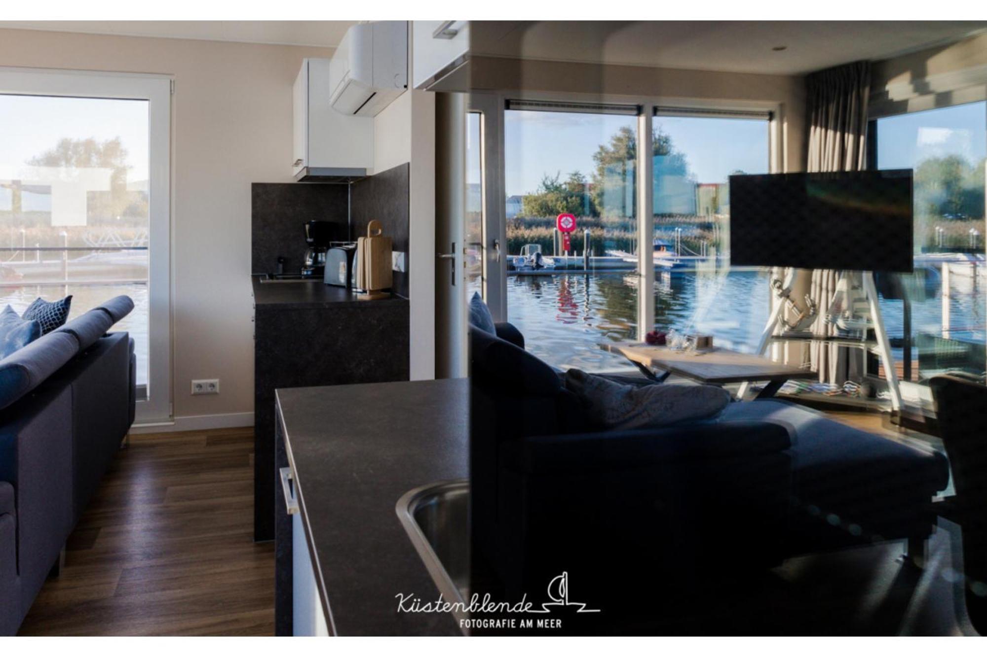 Вилла Ostsee Hausboot - Arielle Lp15 Рибниц-Дамгартен Экстерьер фото