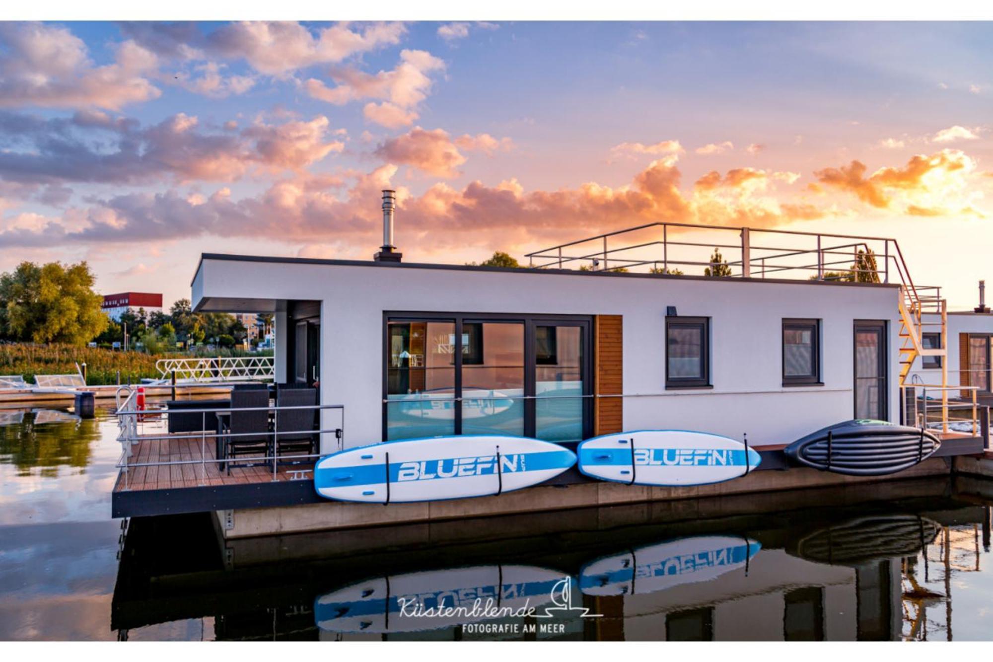 Вилла Ostsee Hausboot - Arielle Lp15 Рибниц-Дамгартен Экстерьер фото